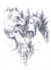 "Сердце пармы"/ Ламия и медведь.