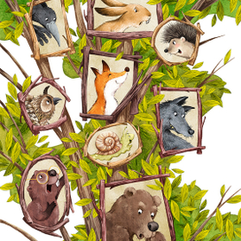 иллюстрация к сборнику стихов