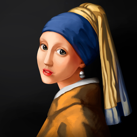 Девушка с жемчужной сережной