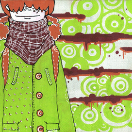 Зеленый и красный