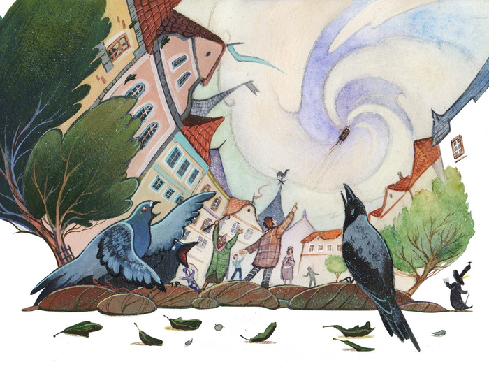 Летающий лифт. З.Слабый "Три банана", изд. Лабиринт Пресс