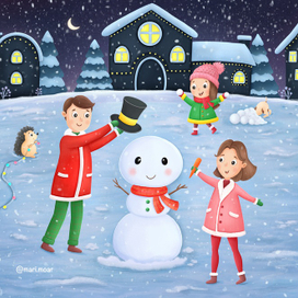 Счастливая зима