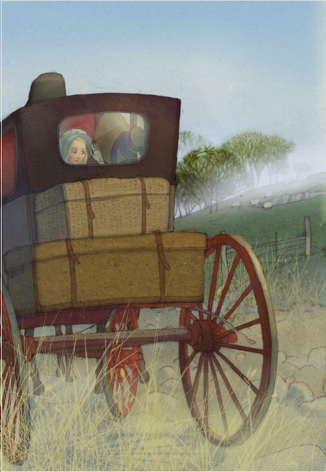 Маленькая белая лошадка