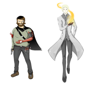 персонажи Skin of Steel