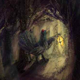 Иллюстрация к стихотворению Глухарь