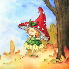 Иллюстрация для сборника стихов Мотуз Л.Г.