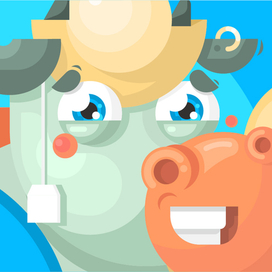 Корова путешественница