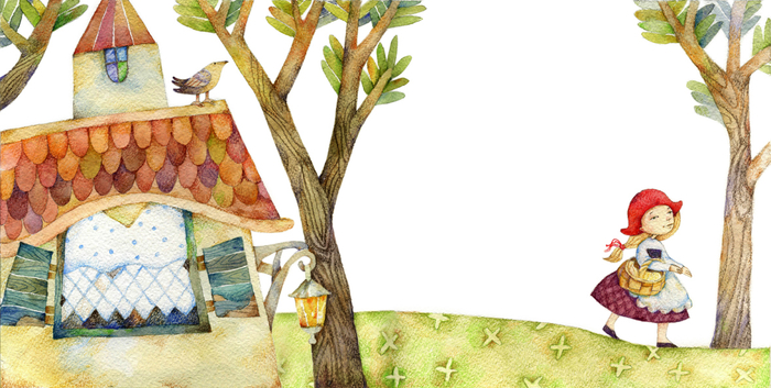 "Красная Шапочка" разворот 1 