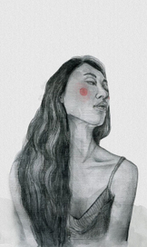 портрет японки