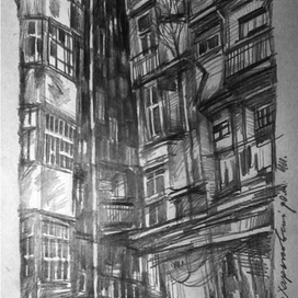 Старый дом, давно влюбленный в свою юность...