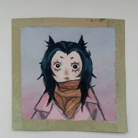 Иллюстрация девочка-кршечка