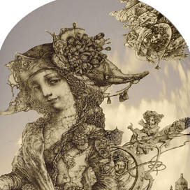 "Продавщица фиалок".