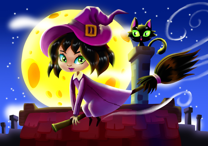 Маленькая ведьмочка