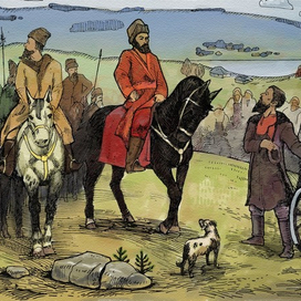 иллюстрация в село Калинино