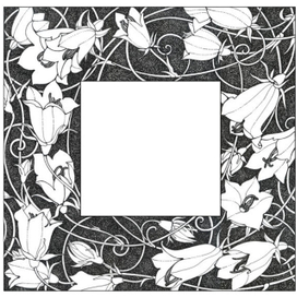 Оборочная иллюстрация " Колокольчики"