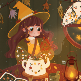 Травница и осенний напиток