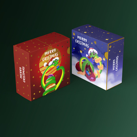 Подарочная упаковка "Новый год 2025"