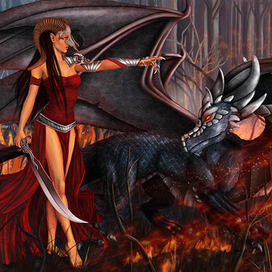 Дракон AdobePhotoShop/ гр.планшет