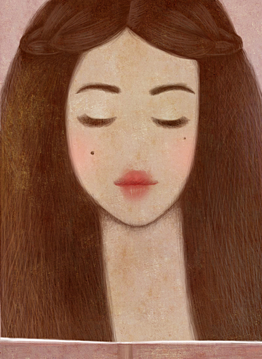 девушка с книгой