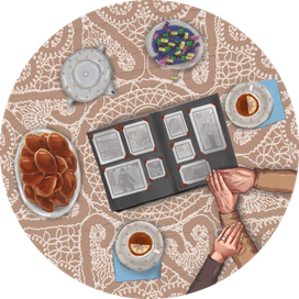 Чай с любимой бабушкой