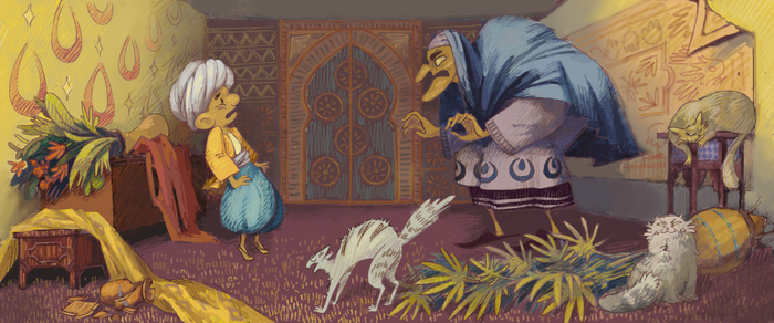 Кошки напакостили