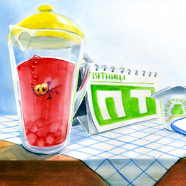 Муха-чистюха. ПТ.