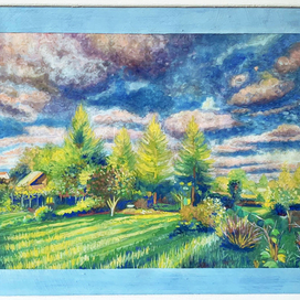 Деревенский пейзаж