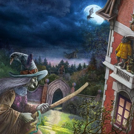 Жуткий дом бабушки