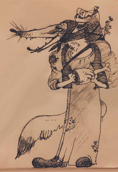 Русские народные скази  лиса -паломница