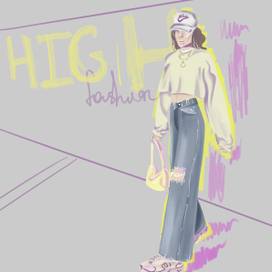 fashion иллюстрация