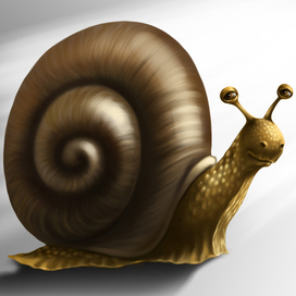 Просто улитка