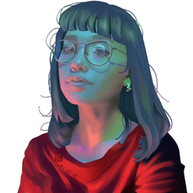 цифровой портрет по фото