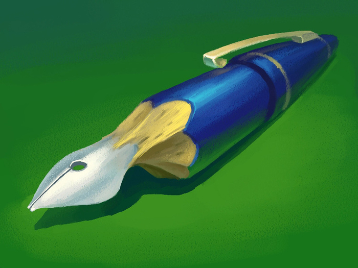 затачиваемая ручка