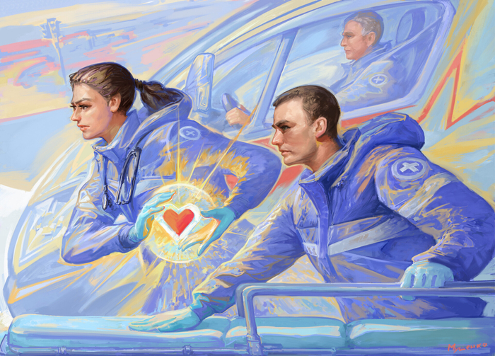 Бригада скорой помощи.