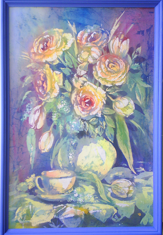 Голубой натюрморт