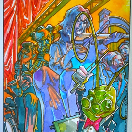 Главная роль.симфонический оркестр.