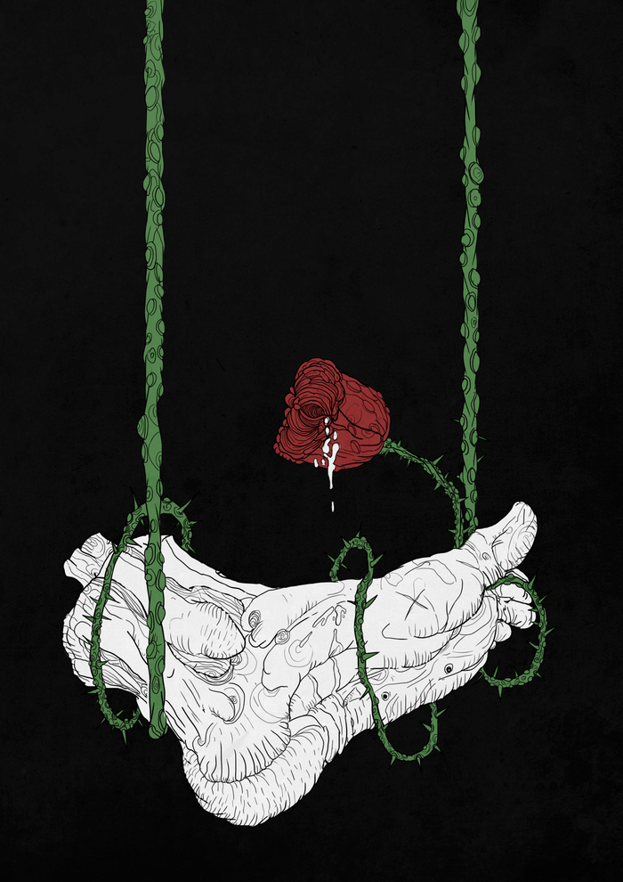 Нога, которая принесла цветок