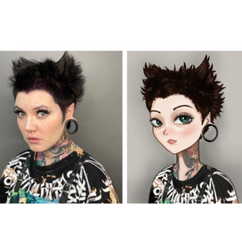 Аниме портрет 