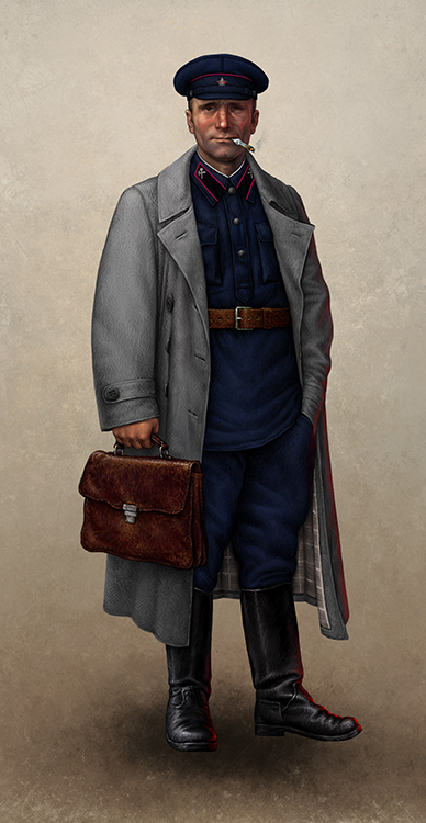 Работник политотдела.