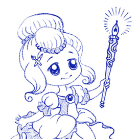 Эскиз маскота