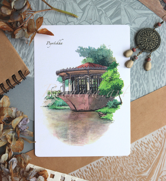 Павильон на воде