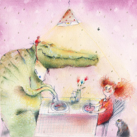 Мой любимый крокодил