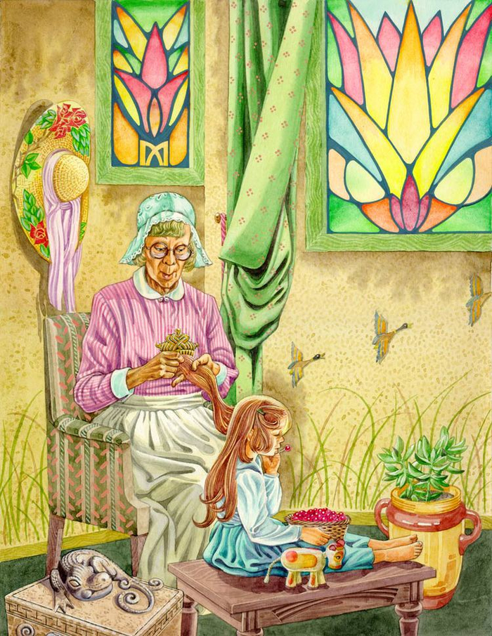 У волшебницы 