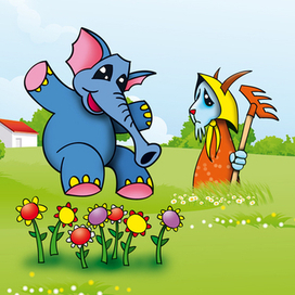 Иллюстрация к наглядному пособию для детей "Что хорошо, что плохо"