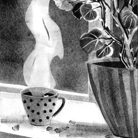 Натюрморт на подоконнике