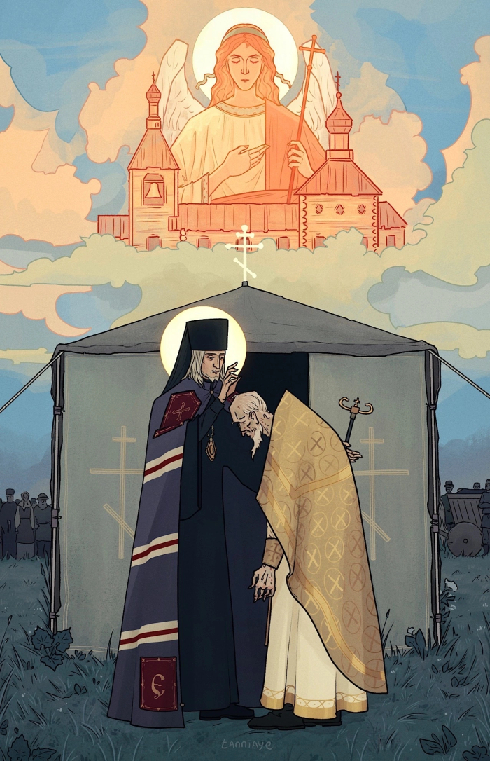 Святитель Иоасаф. Житийная иллюстрация