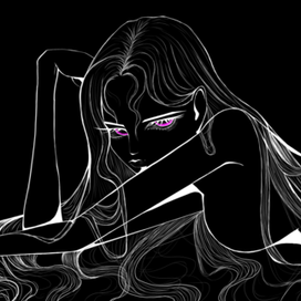 Контурная иллюстрация