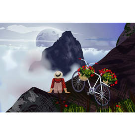 туман в горах 