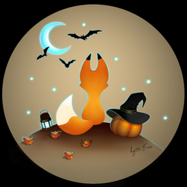 Postcards "Happy Halloween"