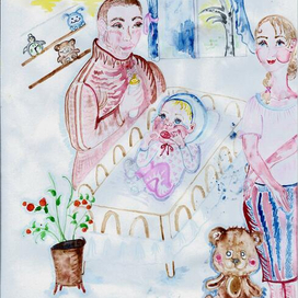 " Майя,хочет кушать."